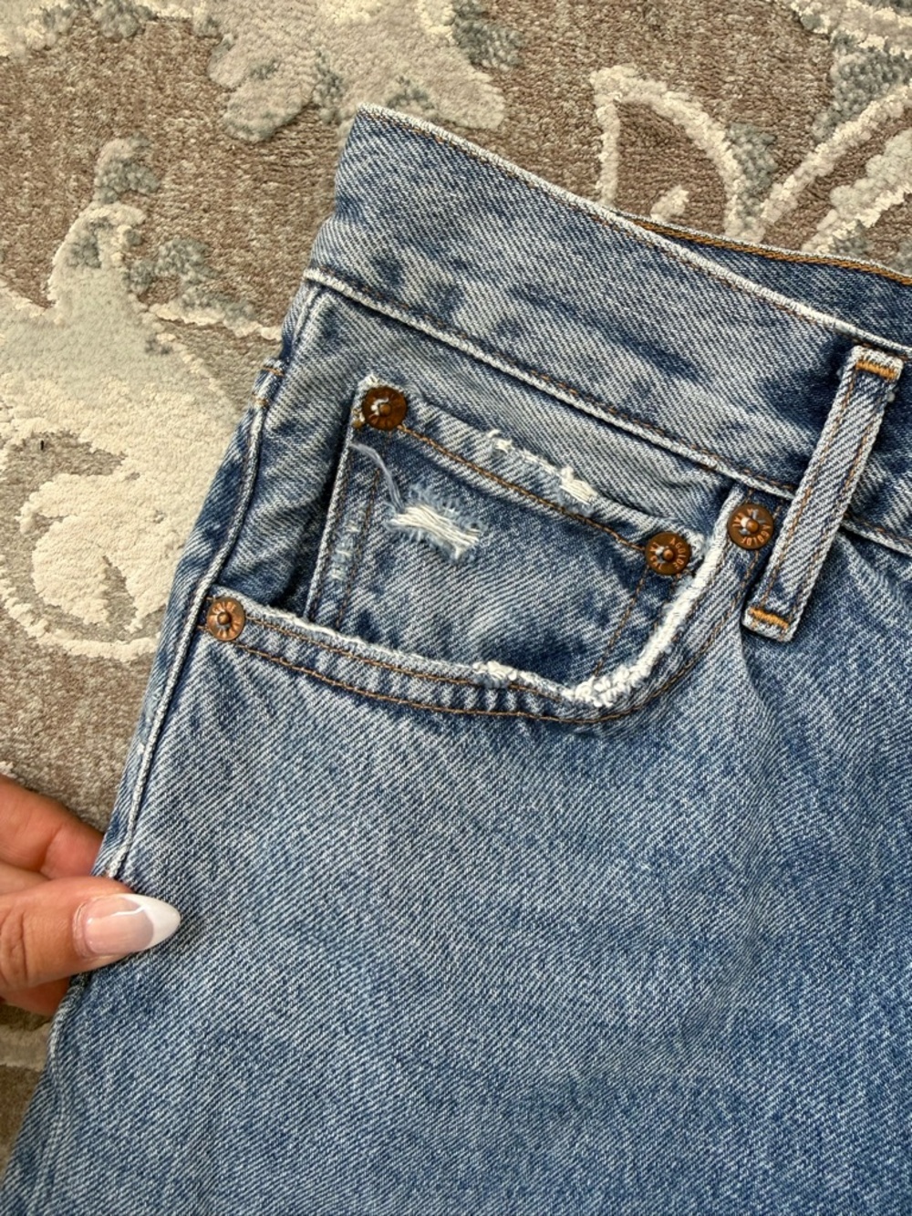 Agolde Riley High Rise Jeans - Picture 8 of 12